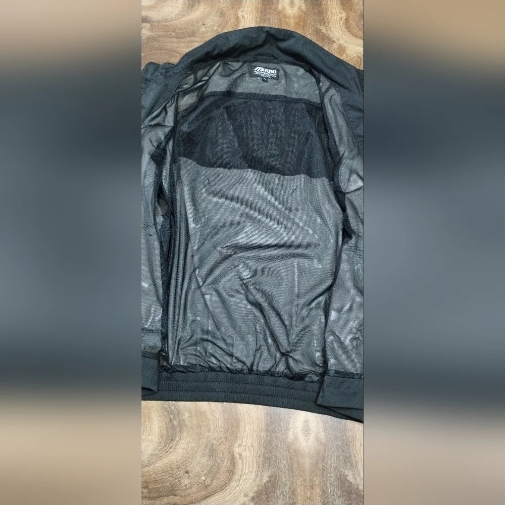 Mizuno Men's Classic Black Windbreaker Size (XL)